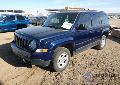 2016 Jeep Patriot Sport z USA, uszkodzony, nr VIN 1C4NJPBAXGD513180